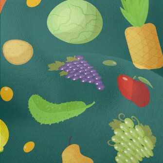 Cabbage And Gherkins Lightweight Performance Linen