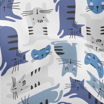 Nordic Upside Down Cat Lightweight Performance Linen