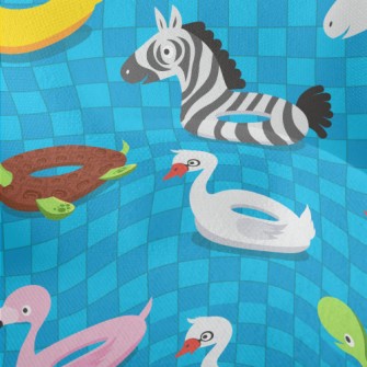 Animal Shaped Swimming Ring Lightweight Performance Linen