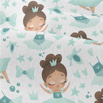 Elegant Ballet Little Girl Modern Jersey