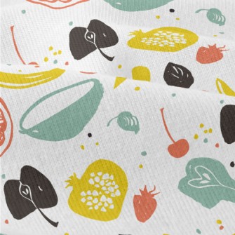 Line Art Fruit Modern Jersey