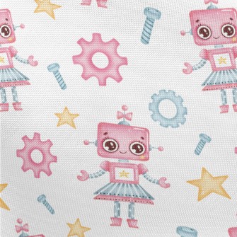 Little Helper Robot Girl Pongee