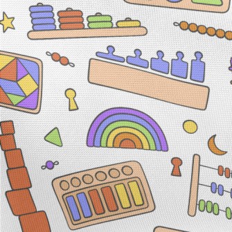 Brainstorming Blocks Pongee