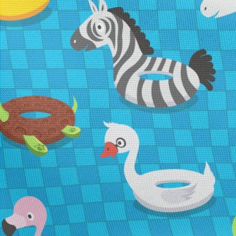 Animal Shaped Swimming Ring Pongee