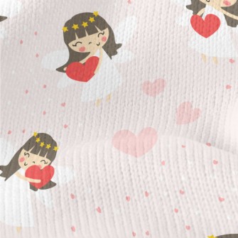 Romantic Loving Little Angel Stretch Jersey