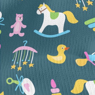 Gentle Soothing Baby Toys Stretch Jersey