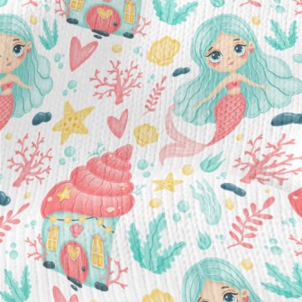 Mysterious Color Mermaid Stretch Jersey