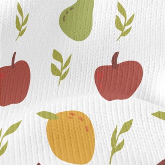 Pear Orange Apple Stretch Jersey