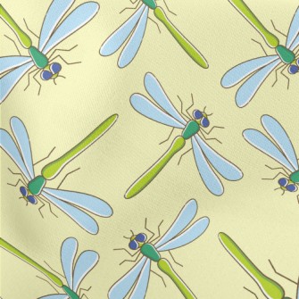 The Wenjing Dragonfly Family Lightweight Cotton Poplin