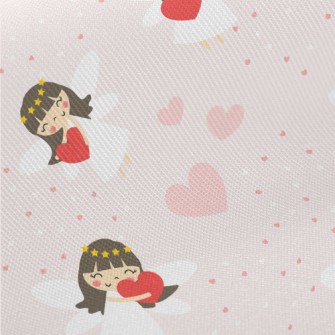 Romantic Loving Little Angel Midweight Cotton Poplin