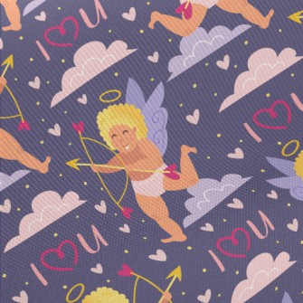 Cupid, The Playful God Of Love Midweight Cotton Poplin