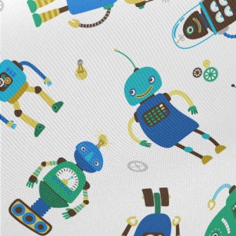 High-tech Robot Midweight Cotton Poplin