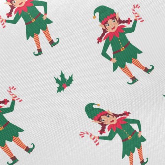 Christmas Helper Elf Midweight Cotton Poplin