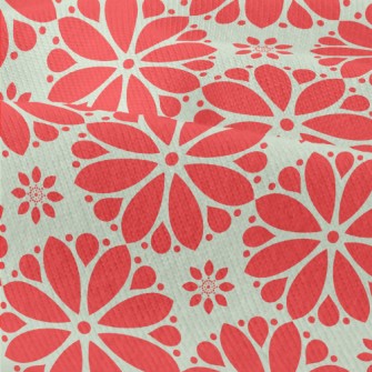 Cartoon Red Flowers Modern Jersey