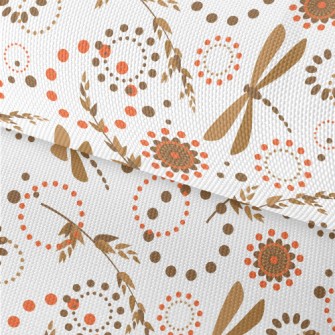 Dragonfly And Branch Waterproof Oxford