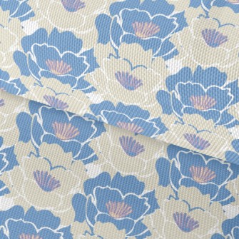 Abstract Lily Pattern Waterproof Oxford