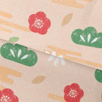 Hand Drawn Japanese Pattern Waterproof Oxford