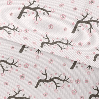 Cartoon Cherry Blossom Branche Waterproof Oxford