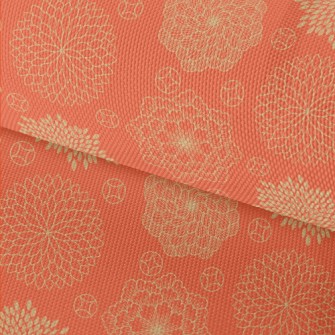 Japanese Style Gorgeous Flower Waterproof Oxford