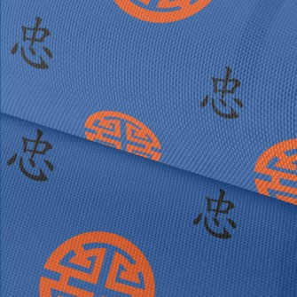 Loyalty And Chinese Symbols Waterproof Oxford