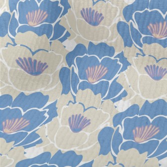 Abstract Lily Pattern Terry