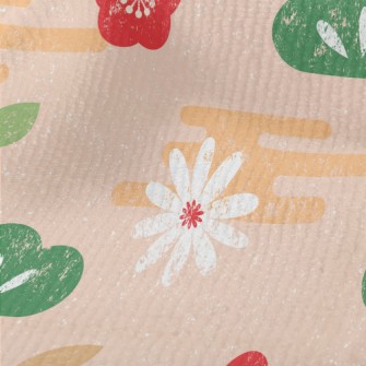 Hand Drawn Japanese Pattern Terry