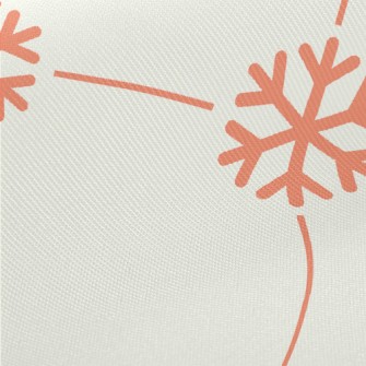 Christmas Snowflakes Twill