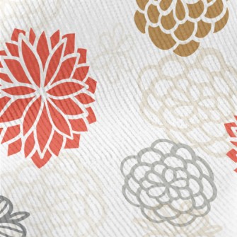 Hand Drawn Japanese Flowers Standard Corduroy