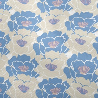 Abstract Lily Pattern Dobby