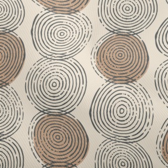 Hand Drawn Circular Pattern Dobby