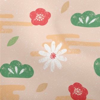 Hand Drawn Japanese Pattern Dobby