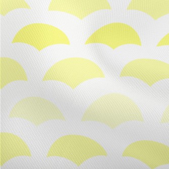 Yellow Geometric Semicircle Dobby