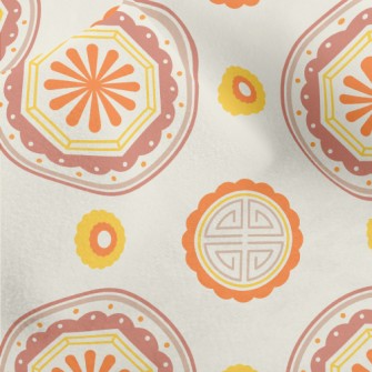 Bright Korean Pattern Micro Fleece