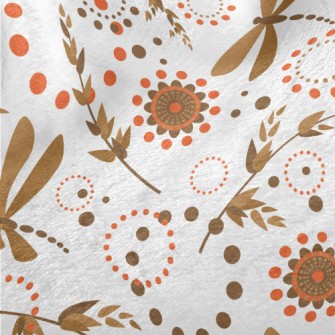 Dragonfly And Branch Minky