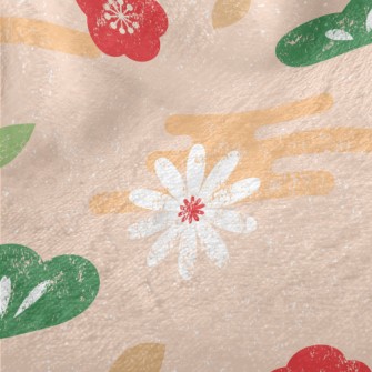 Hand Drawn Japanese Pattern Minky