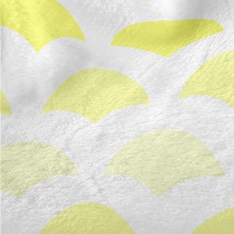 Yellow Geometric Semicircle Minky