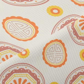 Bright Korean Pattern Piqué