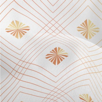 Artistic Diamond Decoration Lightweight Performance Linen