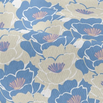 Abstract Lily Pattern Modern Jersey