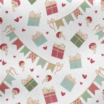 Festive Party Decorations Jersey Backed Fleece