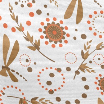 Dragonfly And Branch Pongee