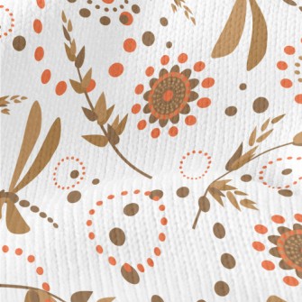 Dragonfly And Branch Stretch Jersey