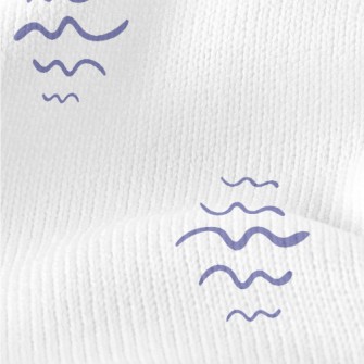Modern Abstract Decoration Stretch Jersey