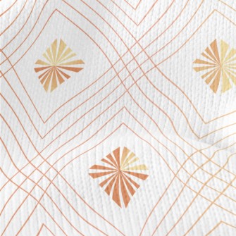 Artistic Diamond Decoration Stretch Jersey