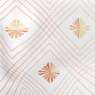Artistic Diamond Decoration Lightweight Cotton Poplin