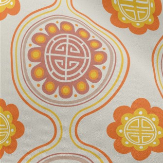Korean Traditional Symbols Chiffon