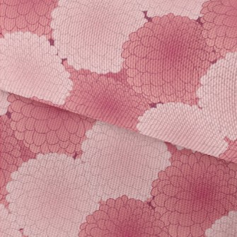 Red And Pink Hydrangea Waterproof Oxford