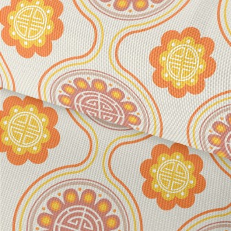 Korean Traditional Symbols Waterproof Oxford