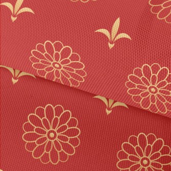 Chinese Floral Symbols Waterproof Oxford