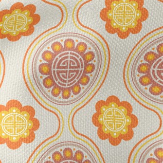Korean Traditional Symbols Waterproof Canvas